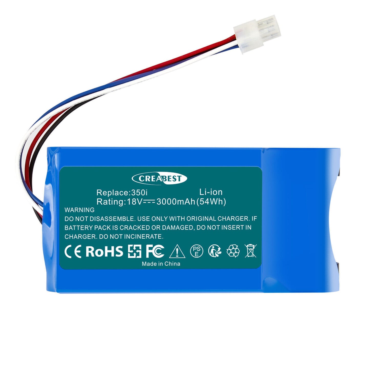 SHENTEC 18V 3Ah Li-ion Batterij Geschikt Voor Yard Force 1920726 AMIRO 400i 400Ri 350 400 350i