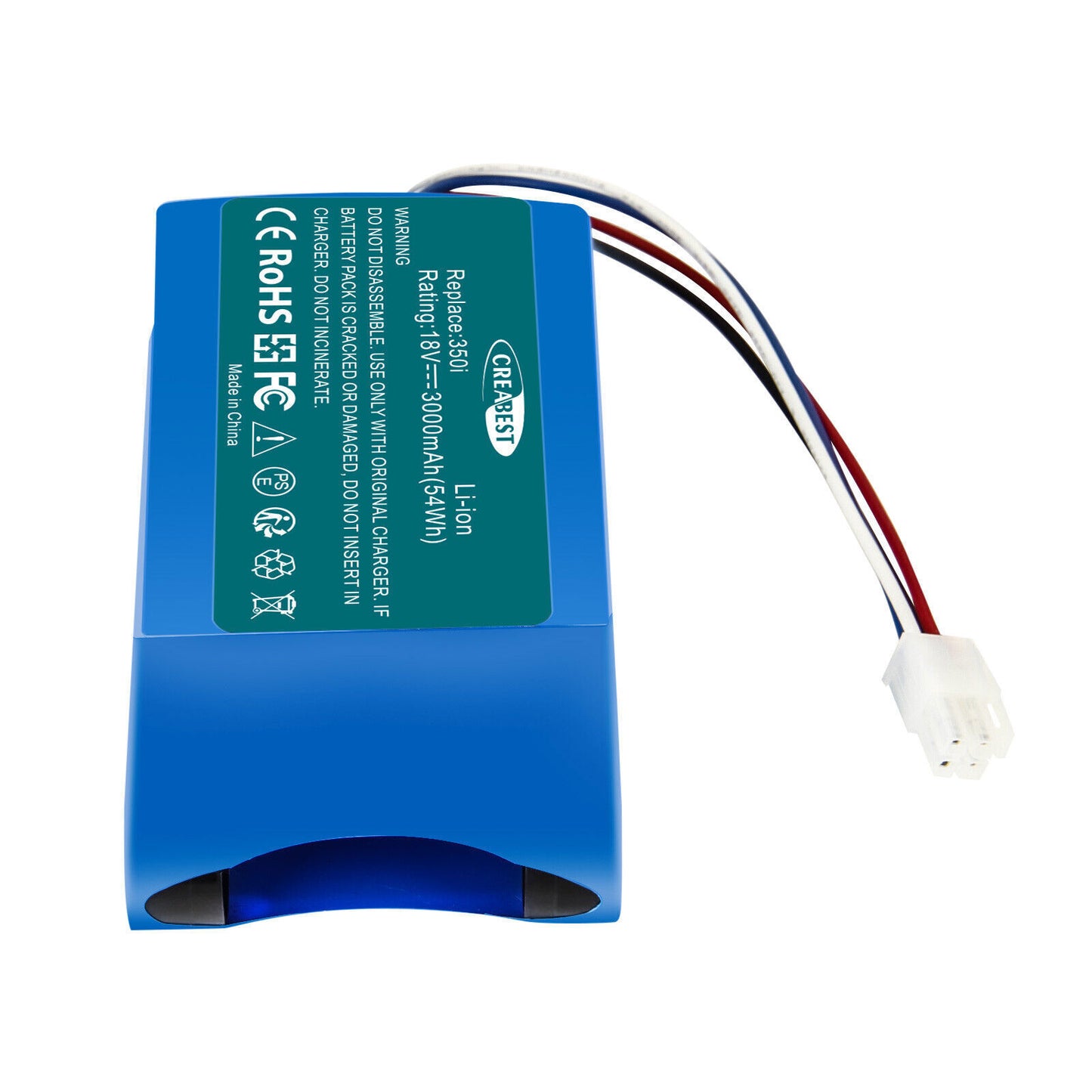 SHENTEC 18V 3Ah Li-ion Batterij Geschikt Voor Yard Force 1920726 AMIRO 400i 400Ri 350 400 350i